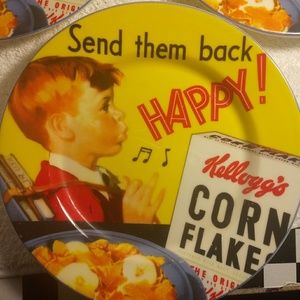Vintage plate from kelloggs